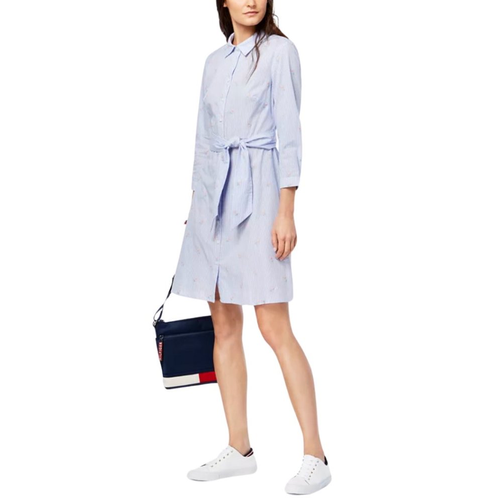 Tommy Hilfiger Light Blue Mini Dress